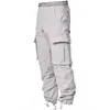 الرجال متعدد جيب البضائع السراويل ركض sweatpants العسكرية الأزياء التعادل قدم مرونة الخصر عارضة بانت ذكر سليم الحريم 210715