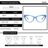 Design Fashion Small Cat Eye Reading Glasses Women Anti Blue Light Presbypia Reader com lente de alta visão CR39 175 óculos de sol