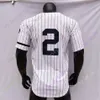 Derek Jeter Jersey 2020 Hall of Fame Retirement Patch 1995 Cooperstown 2001 Pinstripe senza nome Black Grey Navy Fan Player Player