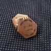 Scatole per anelli in legno di noce nera Confezione regalo Scultura fai-da-te Portagioie fatto a mano Collana creativa Orecchini Stoccaggio Forniture per matrimoni