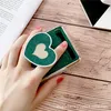 mobile phone cases For Samsung Galaxy z flip3 with Bracket airbag kickstand Flash heart powder love cartoon color