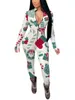 Kvinnors jumpsuits Rompers Xmas Jumpsuit Pyjamas för vuxna Kvinnor Sleepwear Pijama Sexig Mujer Bodysuit Christmas Printed Lad233s