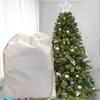 Leerer Sublimation Weihnachtstasche Große Weihnachtsmann Geschenk Taschen Kind Plätzchen Süßigkeiten Aufbewahrung Sack Weihnachtsbaum Dekoration