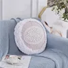 Pillow Case Cotton Embroidered Round Thicken Pillowcase Simple Fashion High Quality Soft Throw For Home/el Decor