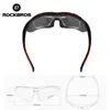 ROCKBROS Outdoor Sports Eyewear With 5 Lens Bike Sunglasses Cycling Glasses Polarized Eyeglasses Bicycle Riding Goggles Accessories