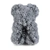 Party Gunst Rose Teddy Bear Heart PE zeep schuim kunstbloemrozen beer 25cm voor vrouwen Valentine's Wedding Gifs Sea Way