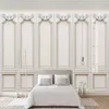 Bustom Photo wallpaper personalizzato 3d murale wallpaper stile europeo soggiorno camera da letto sfondo tv sfondo decorazione della casa decorazione del gesso bianco