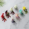 Broche Callalily Comum para Casamento Flores Decorativas Artificiais Corsage Noiva e Noivo Boutonniere