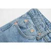 Toppies Fashion Mom Jeans Jeans a vita alta Pantaloni dritti da donna Pantaloni casual Streetwear 210412