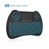 Best-seller teclado H9 2.4GHz Mini sem fio e controle remoto com Touchpad Handheld Fly Air Mouse para Box TV android