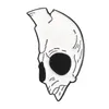 Панк -гроб ckull Brooch Pins Эмалевая лацка