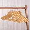 Retro First Class houten hanger multifunctionele volwassene verdikte niet -slip droogrek huishouden gereedschap