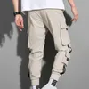 Męskie spodnie 2021 Mężczyźni Luźne Plus Rozmiar Sport Harlem Nine Casual Cargo Spodnie Comfy Daily High Quality Pant