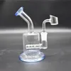 5.8 Inchs Small Mini Dab Rigs Bong Water Pipes Unique Glass Water Bongs Heady Oil Rigs With 10mm Bowl Shisha Hookahs