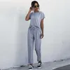 Summer Pajama Set Women Loungewear Sleepwear Lounge Wear Pjs Plus Size Homewear Sleep Home Suit Ladies 210809