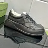 Männer Casual Basketballschuhe Mode Dame Schnür-Designer-Sneaker 100% Leder Weiß Frauen Fitnessstudio Dicke Unterseite Trainer Plattform Damen Turnschuhe Große Größe 35-45 US4-US11