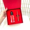 Deodorant woman perfume gift set fragrance spray 90ml & lipstick 405 suit for Christmas Birthday Holiday top quality and fast free delivery