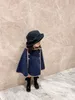 high quality infant Girls Thick poncho spring Hooded Cloak Jacket toddler Outwear Coat Kids Clothes Baby Outwear 14Y Autumn Winte9109478