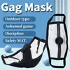 Nxy Adulto Brinquedos de Silicone em Boca Bondage Equipamento BDSM / Engraçado Brinquedo Sexo Para Casais / Mulheres Sexo / Erótico Máscara Face Masks Game 1201