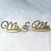 Party Decoration Wedding Signs Wood Mr & Mrs Table Sign For Bride And Groom