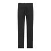 Polecane letnie cienkie slim fit biznesowe mężczyźni formalny garnitur spodnie ślubne oblubieńki spodnie 28 ~ 40 szary i czarny kolor 210715
