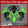 Обсуждение мотоциклов для Kawasaki Ninja ZX1000 ZX 1000 CC ZX 10 R ZX-10R 04-05 Кузов 9NO.45 ZX1000C ZX10R 04 05 ZX1000CC 1000CC ZX 10R 2004 2005 Bodys Kit Green Stock Sale