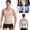 Mens Slimming Vest Body Shaper Belly Control Posture Gynecomastia Compression Shirt Underwear Waist Trainer Corset 3xl