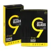 Tom 10 i 1 Tempererat Glass Screen Protector Retail Package Box Endast för 40 60 Inchiphone 12 11 X Xs 8 7 6 6S plus Samsung Hu8888466