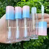 Tomt lipgloss tube DIY Lip Gloss Refillerbara flaskor Mask Cream Plastbehållare Big Wand Lips Glaze Packaging Bottle