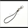 Fashion Drop Delivery 2021 100 Pc Lanyard Lariat Strap Cords Moschettone Corda Portachiavi Ganci Mobile Set Charms Portachiavi Borsa Aessories Key R