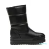 Großhandel-2021 Frauen wasserdichte Schneestiefel Schneeflocke Baumwolle super warme Schuhe Damen Winter Plattform Mid-Calf Stiefel # SD23