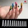 Mshare Russian Mandond Forms Nails Tipps für Nagelverlängerung Gebäude Acryl Gel Tipp 12 Größe 120 stücke