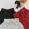 Summer Female Short Design Polka Dot Shorts High Waist Bow Tie Empire Young Girls Sweet Chiffon Trousers Wholesale Women's