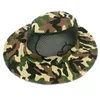 Outdoor Camping Boonie Military Camouflage Hunting Travel Wide Eaves Bucket Style Fisherman Hiking Hats Sports Summer Sun Cap