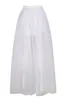 Noir Tulle Long jupon Rockabilly 3 couches haut bas femme Tutu jupe sous-jupe glisse accessoires de mariage 2021