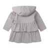 아기 소녀 트렌치 어린이 의류 소녀 코트 코트 아이 재킷 옷 봄 트렌치 바람 먼지 외부웨어 226S