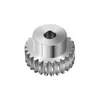 1Kit 1/1.5/2 Modulus Reduction Set:15/20/25/30/35/40/45/50/55T Metal Wheel Speed Reducer Worm Gear for Diy Accessory