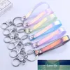 1PC Fashion PU Keychain Lobster Clasp Key Chain For Men Women Gifts Car Key Strap KeyChains Keyrings 6 Colors Factory price expert design Quality Latest Style