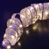 Stringa luminosa per lanterna natalizia 4m 40led Tenda regalo Ghiacciolo LED Decorazione per feste natalizie Y0720