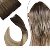 micro extensions des cheveux blonds humains