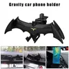 Uchwyty do montażu telefonów komórkowych Air Vent Mount Bat Shape Hands Free Gravity Auto Holder Cradle Przyjazd