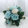 European Style Bridal Bouquets New Arrival Bouquet Purple/Pink/Ivory Wedding Flowers