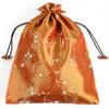 Sacs de rangement 200pcs sac chinois traditionnel brodé cordon femmes highheel soie chaussure pochette sac à main 27 * 37cm 5395 Q2