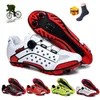 chaussures de cyclisme de vélo de montagne mens