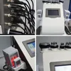 6 em 1 máquina de RF de cavitação de ultrassom a vácuo com laser lipo para uso doméstico de salão de beleza