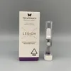 Topkwaliteit Het legioen van Bloom Lege Vape Pen Verstuiver Cartridges Verpakking 0.8ml Ceramic Dikke Olie DAB Pennen Wax Vaporizer 510 Draadcartridge-karren