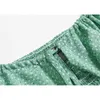 Camicetta e top sexy da donna Camicie slim drappeggiate stile corto Slevee Summer Green Moda femminile 210430