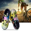 Cykelskor Mtb-skor Dazzle Color Breattable Self-Locking Ultralight Mountain Outdoor Riding Professional Bicycle Sneakers