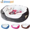 Pet Cat Dog Bed Soft 7 Färger 60 * 50cm Cashmere Soffa Tvättbara Avtagbara sängar Husdjur Hus för valp Chihuahua Tillbehör 211111