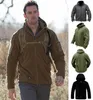 Jesienna zima termiczna kurtka taktyczna mężczyźni na zewnątrz sportowy płaszcz z kapturem militar Softshell Torne kurtki armii 220315